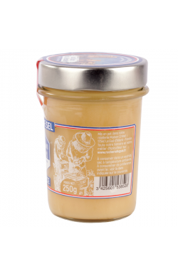 pot miel fleur de sel 250g apiculteur maison cretet