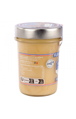 pot miel fleur de sel 250g apiculteur maison cretet