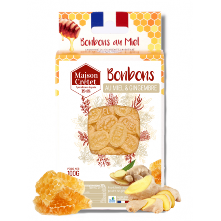 bonbons miel gingembre