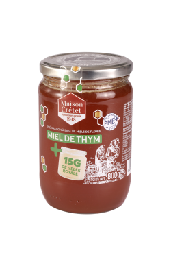 miel de thym et gelée royale 800g