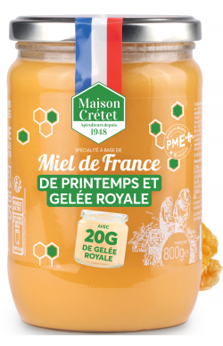 Miel de printemps et gelée Royale