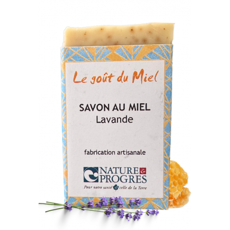 savon miel lavande