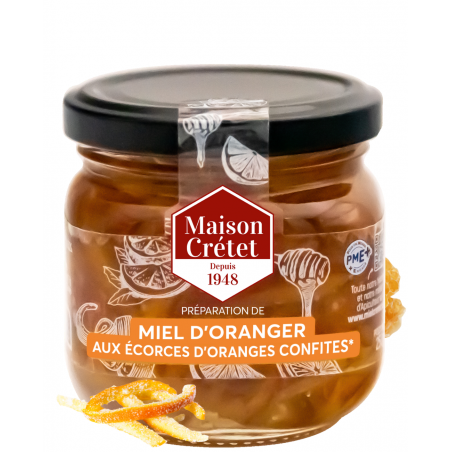 miel oranger écorces orange